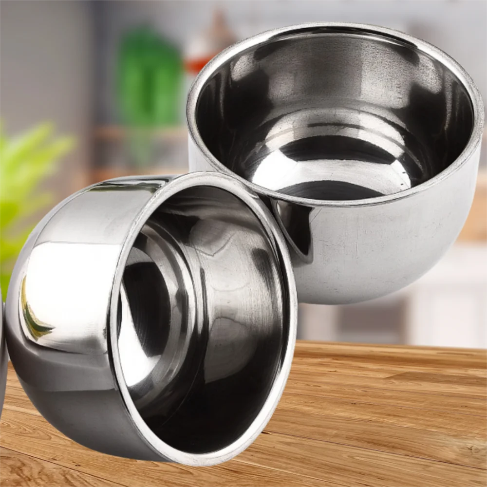 

Multi-function 100/150 ML Stainless Steel Cup Double Layer Thicken Espresso Coffee Cup Smooth Shaving Mug