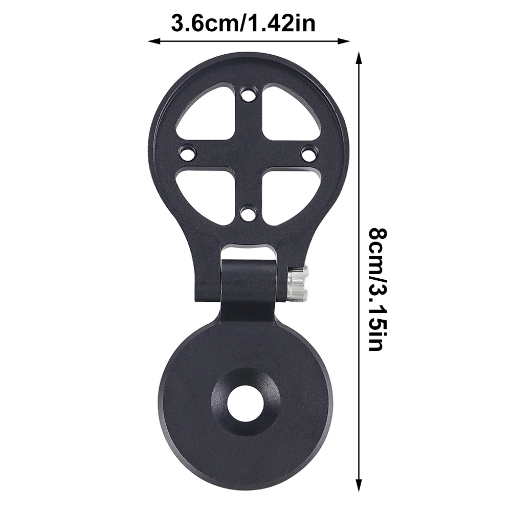 Stopwatch Speedometer Support Stand Adjustable Bicycle Computer Mount Bicycle Computer Stem Mount Holder For /Bryton/Wahoo view 6