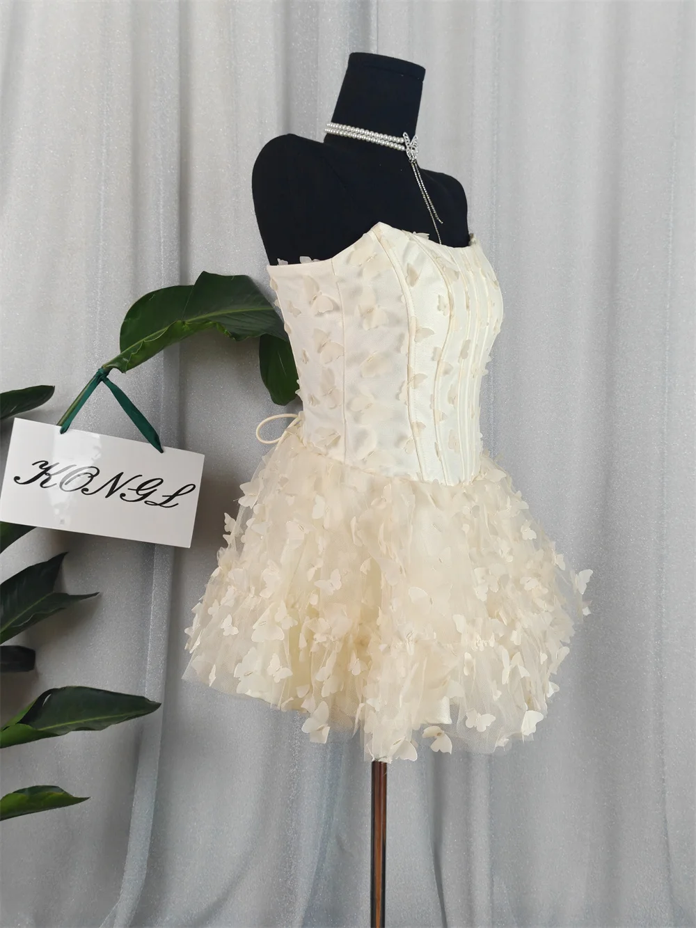 Vestido corto Sexy sin espalda, sin mangas, rosa, línea A, Mini vestidos con pliegues y espalda descubierta para mujer, traje de cumpleaños para Club nocturno