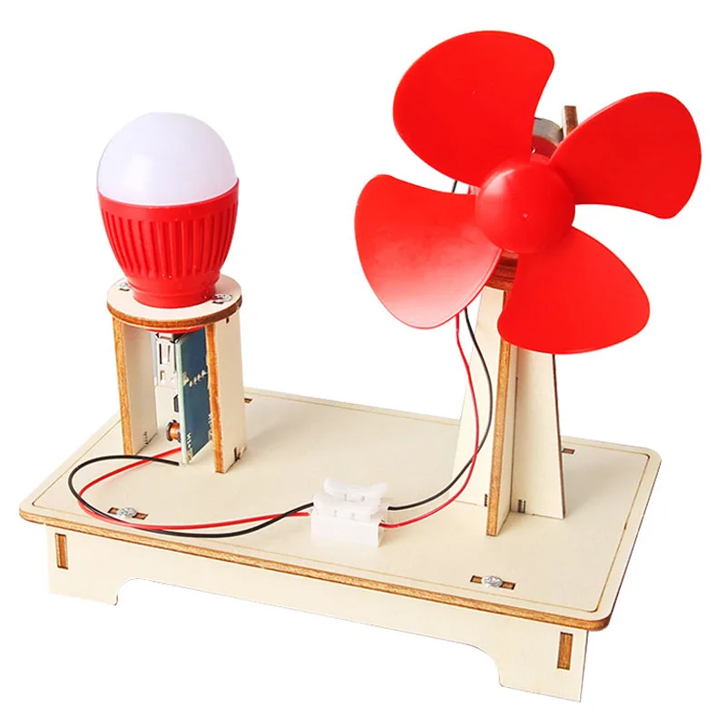 

Wind Turbine Technology Small Production Children's Science Experiment Teaching Toys Primary School Students Handmade Materials