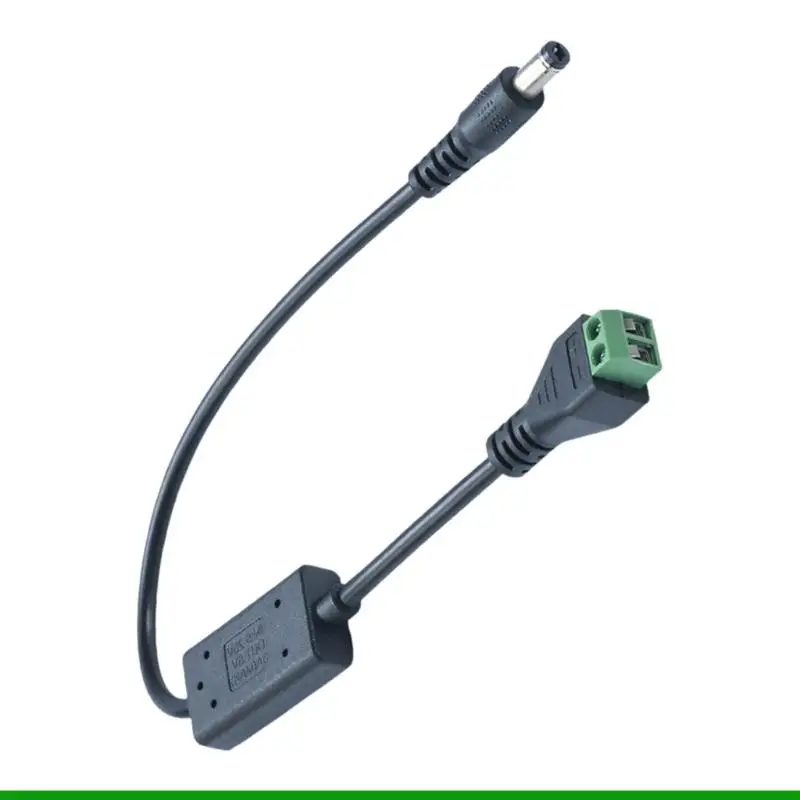 U55C 2Pin Terminal To DC5521 Male Step Down Converter Cable For Digital Devices