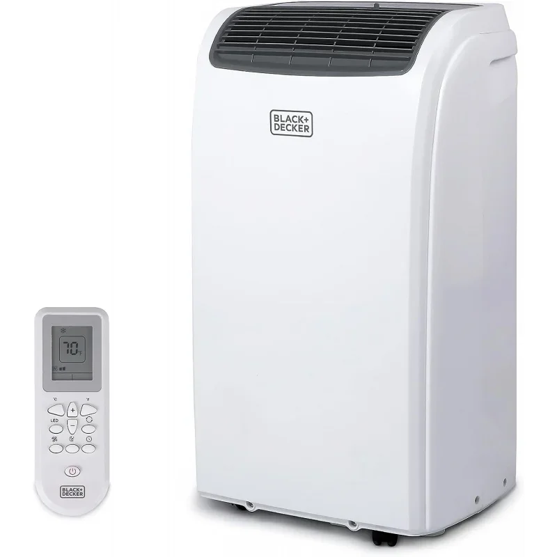 Air conditioner, 12,000 BTU air conditioner portable for room and heater up to 550 sq. Ft. with remote control, White