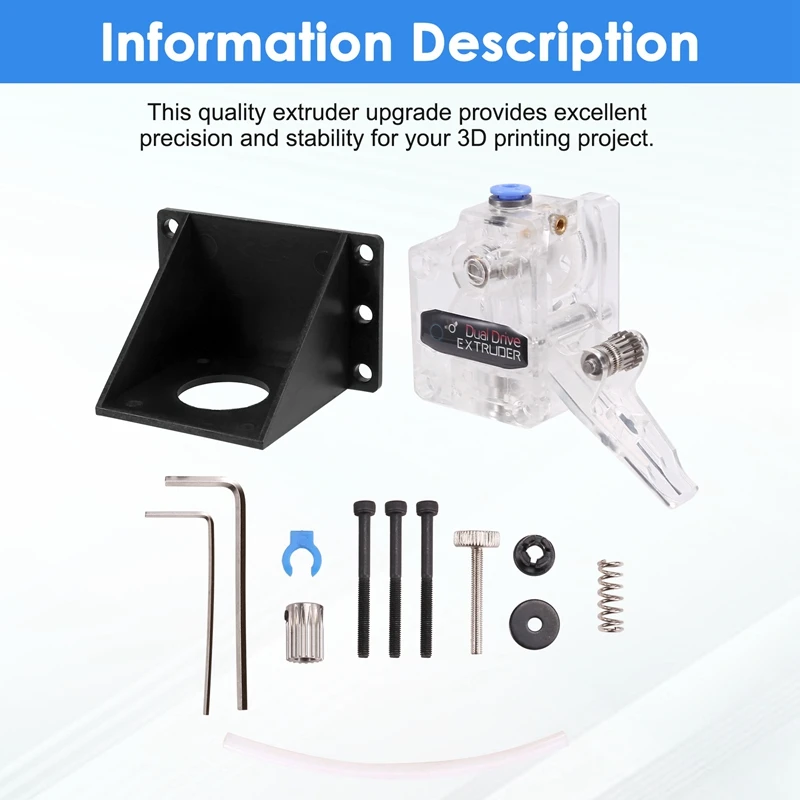 A76F-BMG Transparent Extruder For Chiron Vyper, 3D Printer Accessory 3D Printer Transparent Extruder