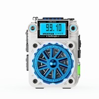 HanRongDa HRD-G18 76-108MHz Portable FM Radio DSP Multifunctional Audio Speaker Support TF Card Play Mode