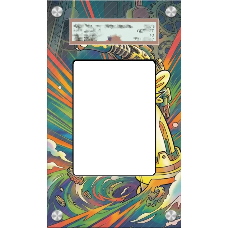 Art Display for Pokemon Eelektriss Card PTCG Keychain Anime Game Collectibles Anime Merchandise Acrylic Protective CaseToys Gift