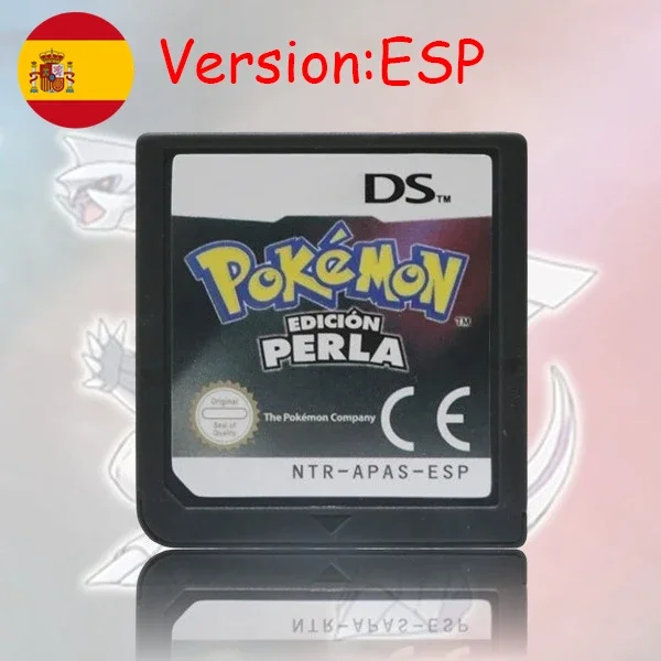 Pokemon Series DS Game Cartridge Diamond Platinum Pearl HeartGold SoulSilver Black White Multilingual for NDS/2DS image 3