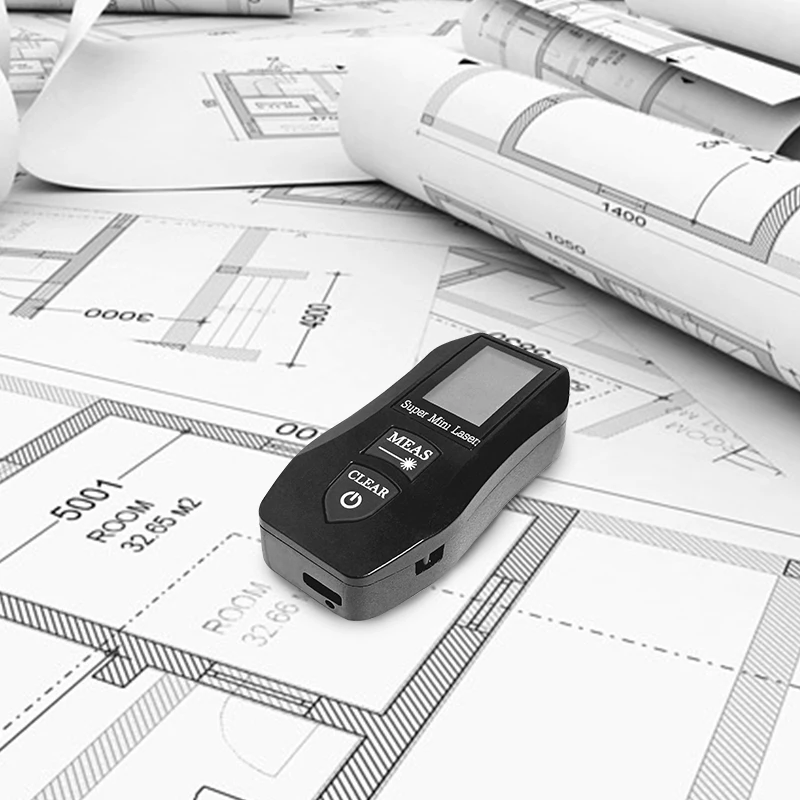 

Pracmanu 30 м мини-лазерный дальномер цифровой лазерный дальномер USB перезаряжаемый строительный инструмент