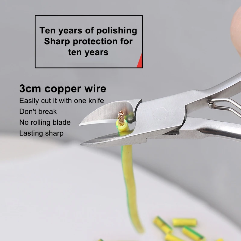 1 قطعة المهنية تو مسمار كليبرز المتقلب القواطع بارونيشيا كماشة أدوات باديكير علاج الأرجل الفولاذ أدوات العناية بالقدم