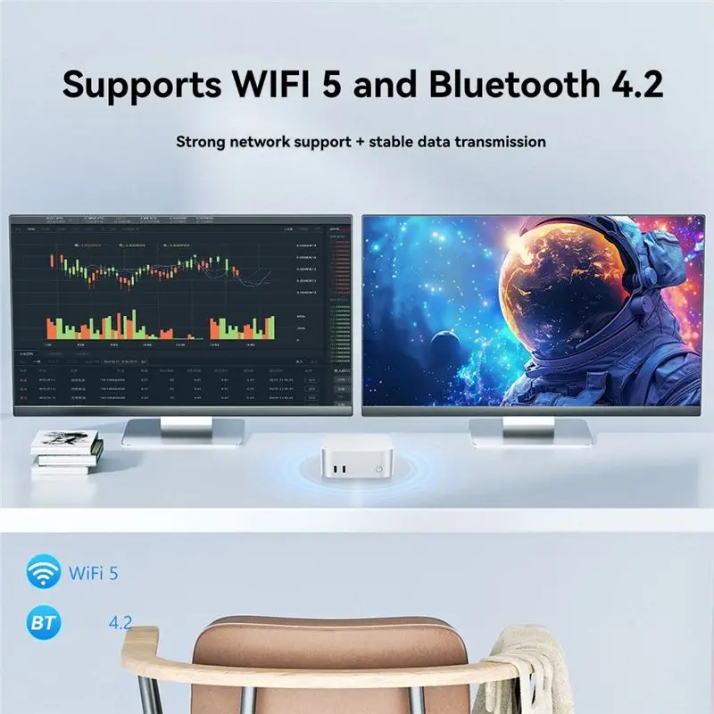 N36R-Mini Computer N150-12G 12Th Generation Desktop Small Host Business Office Portable Three Display 4K Output