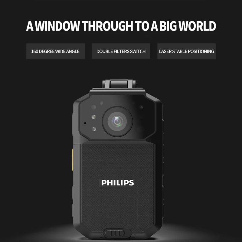 Philips 4G WIFI Police body Worn Camera Security Guard VTR8420