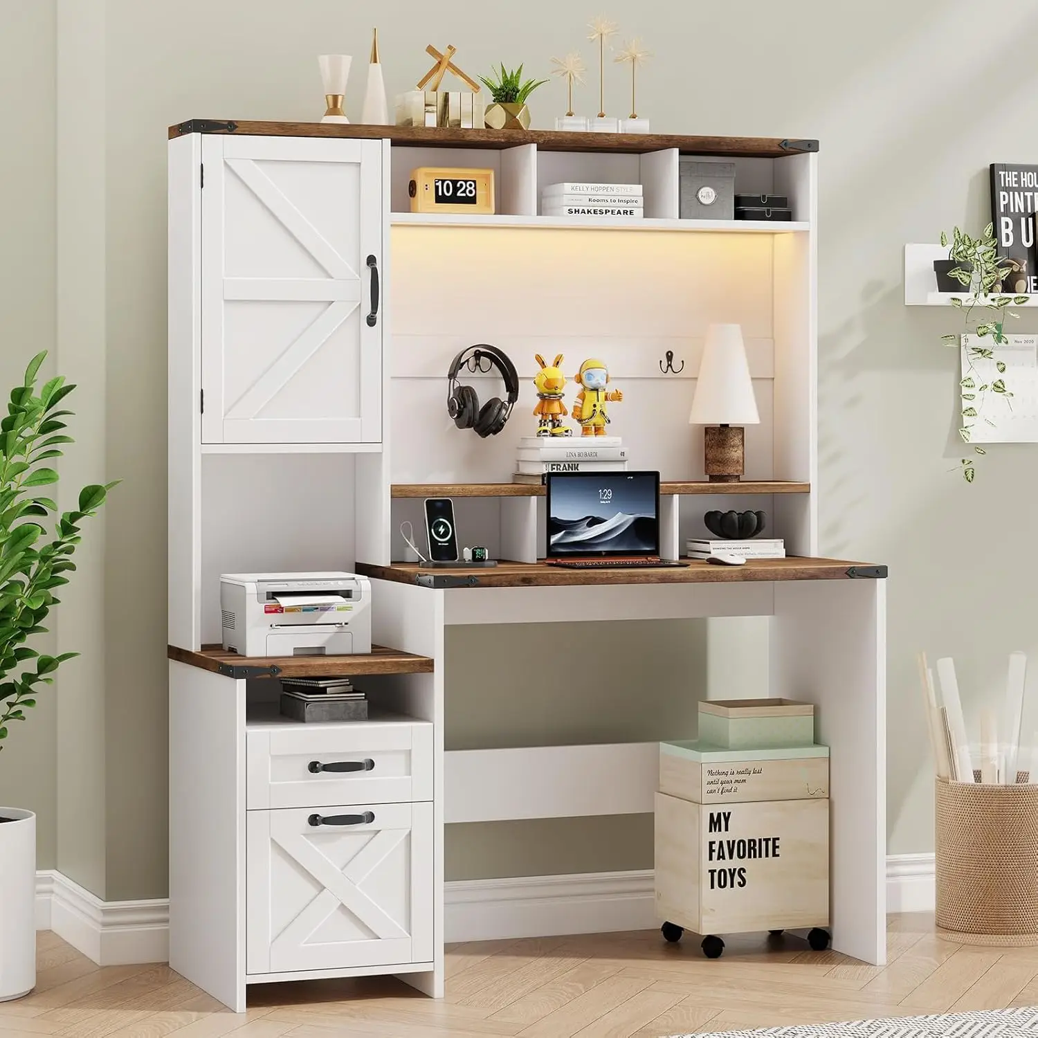 Farmhouse Executive Desk 51