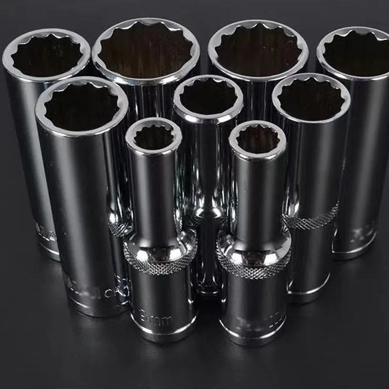 Cabeça de Soquete Torx Profundo para Remoção de Porcas Drive Alloy Anti-ferrugem Chave Catraca 12 Pontos Ferramenta de Reparo do Carro 78 mm 2