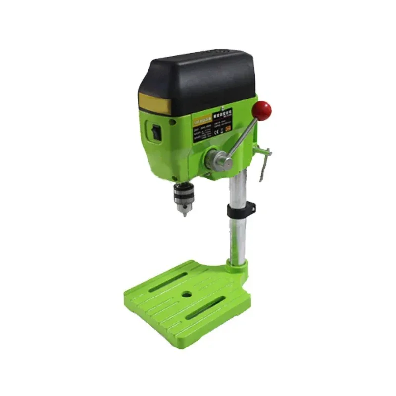 220V 480W MINI เจาะไฟฟ้า Bench Vise FIXTURE เจาะเครื่อง Variable Chuck 1-10 มม.สําหรับ DIY ไม้โลหะเครื่องมือ