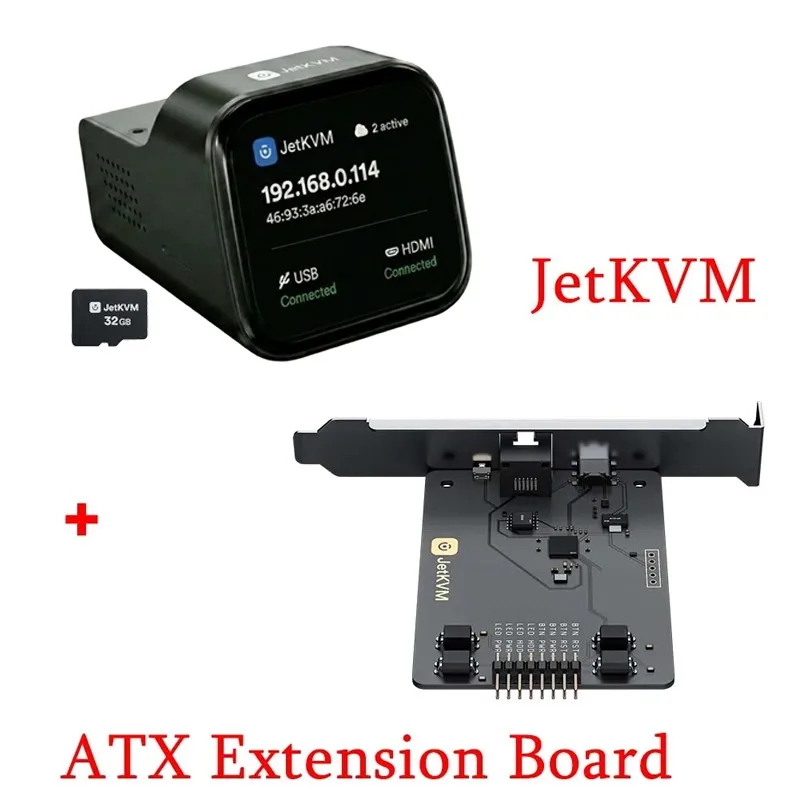 JetKVM IP-KVM Open Source Hdml USB Remote Management Desktop