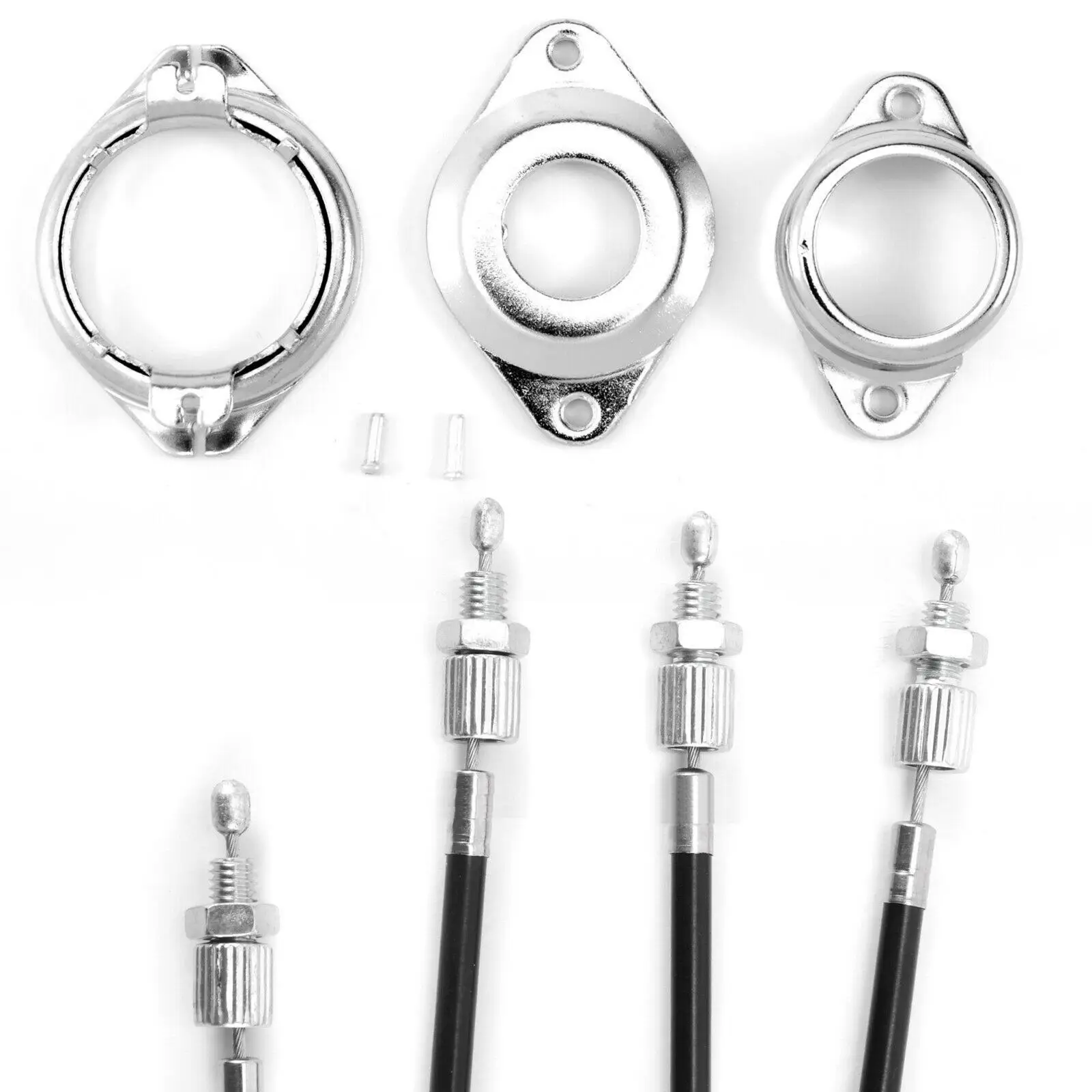 BMX Gyro Brake Cables Complete Set Front Rear Upper Lower Spinner Rotor BMX bike Gyro System Brake Cables Full Set