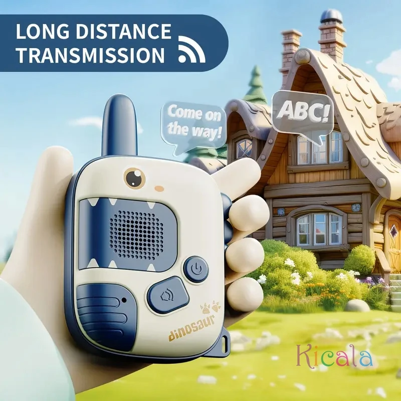 2 stücke Kinder Walkie Talkies Spielzeug Outdoor Spiel Handheld Intercom Spielzeug für Camping Outdoor Abenteuer Ausgehen