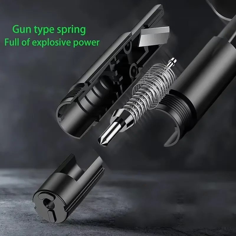 2-in-1 Mini Car Safety Hammer Car Glass Window Breaker Escape And Rescue Tool With Seat Belt Cutting Tool Car Parts
