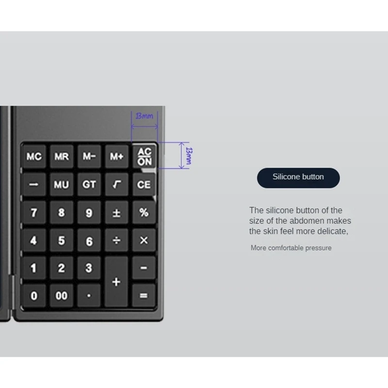 School Season Scientific Calculator Folding Tablet Business Office Portable Calculator LCD Tablet