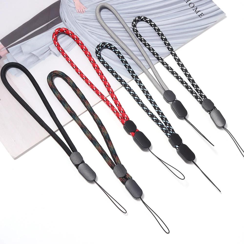 5pcs Universal Wrist Lanyard Adjustable Hand Wrist Strap Anti-Lost Phone Lanyard For Phone USB Camera Keys Phone Accessories