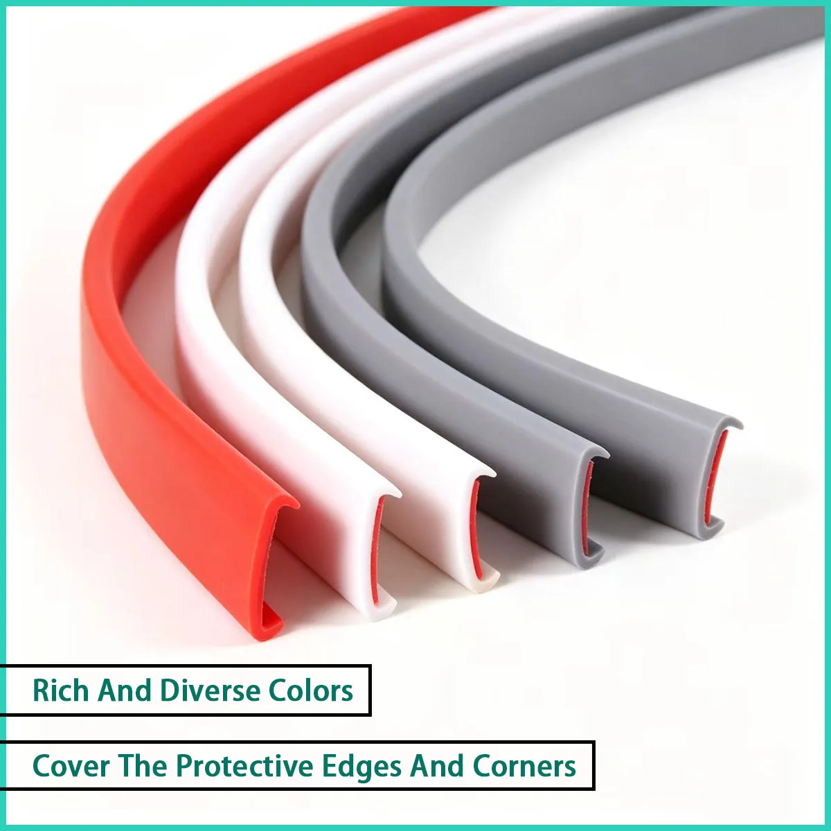 9-36mm wide color U-shaped edge banding is used for furniture, cabinets, equipment sheet metal, display frames, etc