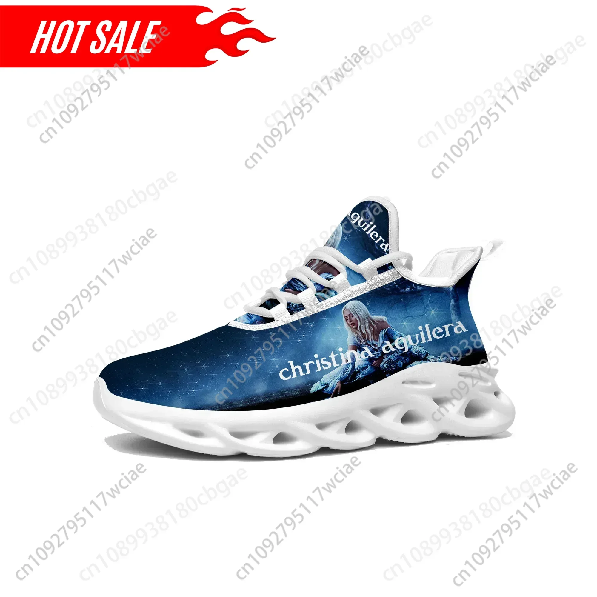 

Christina Aguilera Flats Sneakers Mens Womens Sports Running Shoes High Quality Sneaker Lace Up Mesh Footwear Tailor-made Shoe