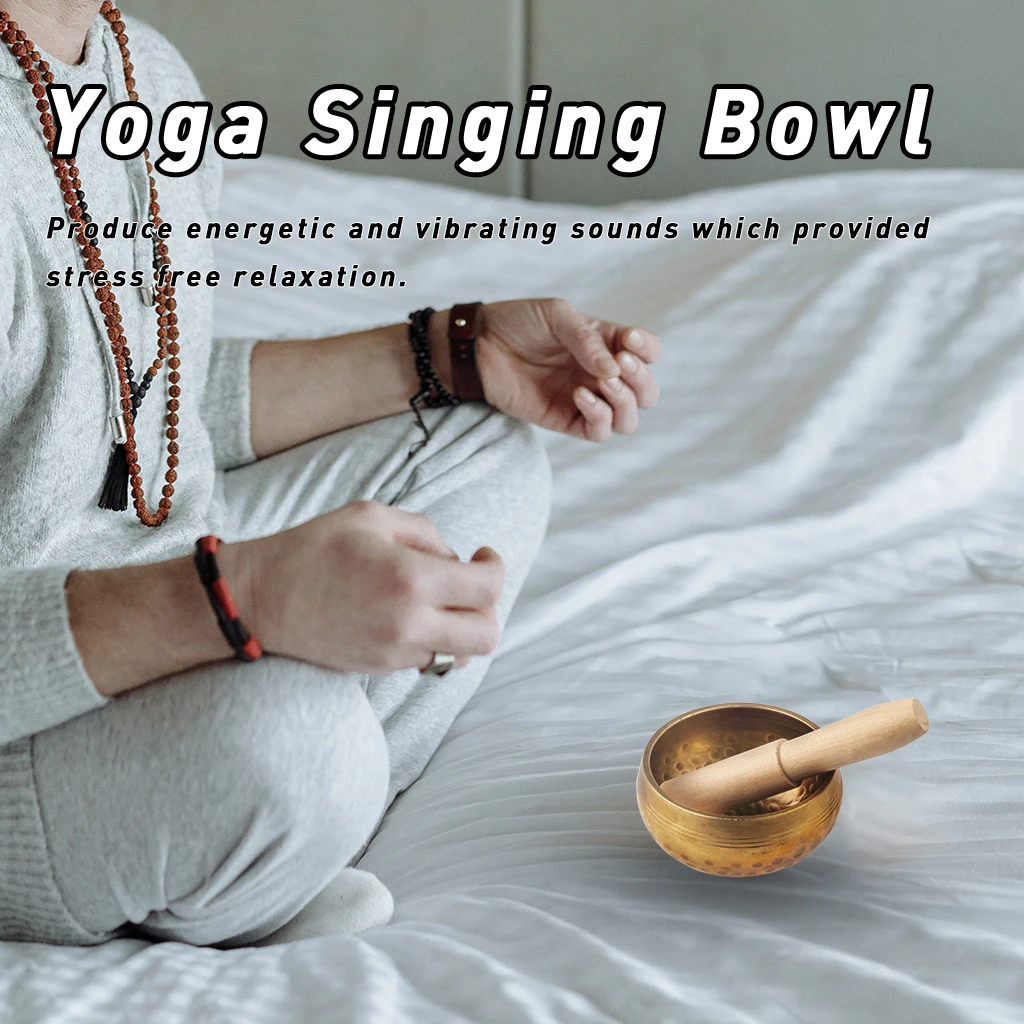 Tibetan Singing Bowls For Meditation Yoga Relaxation Chakra Healing Prayer And Mindfulness Energy Cleansing