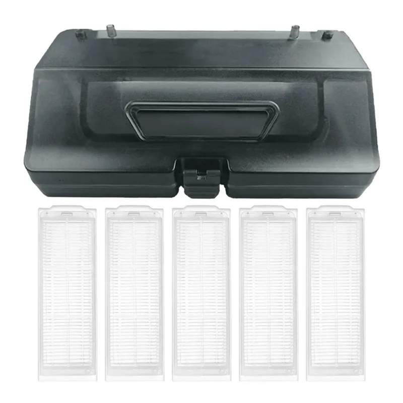อะไหล่ XMSTJQR2S 2 in 1สำหรับ Xiaomi Mi หุ่นยนต์ดูดฝุ่นกล่องกรองฝุ่น HEPA