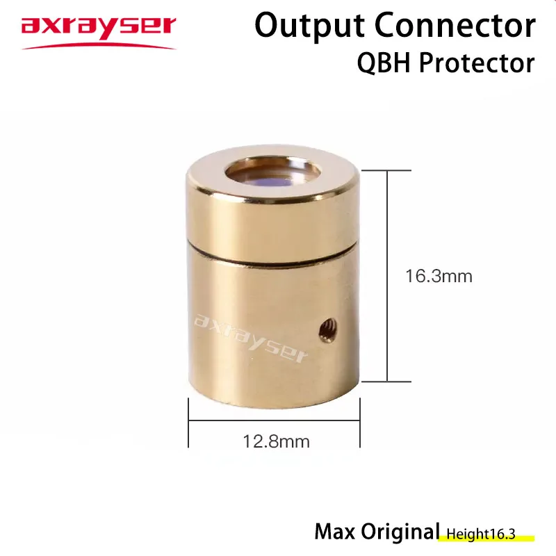 Raycus & Max IPG Ausgangsschutz-Verbindungsstück Linse 1,5KW 3KW Original QBH Faserlaserquellen-Schutzkappe Faseroptikkristall – Detail 11