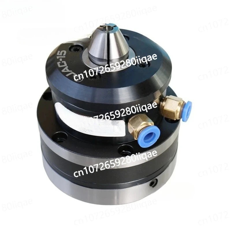 

JAC-15 Small Pneumatic Rotary Chuck Hollow Automatic Fast Rotary Collet Chuck High Precision Pneumatic Chuck