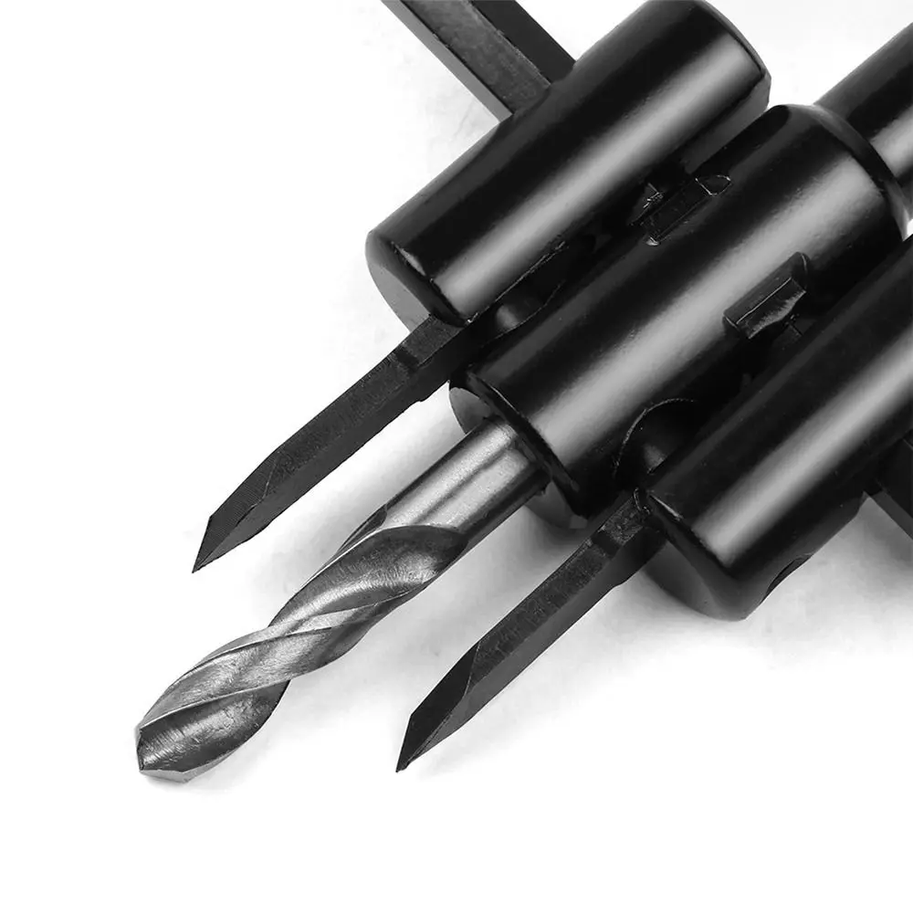 30/40-120/200 Adjustable Hole Opener Wood DIY Tool Adjustable Aircraft Type Drill Bit Airplane Shape Wood Drill Bit Woodworking