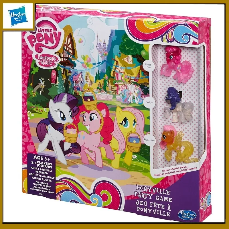 

Hasbro Original My Little Pony Anime Figure Magic Game Play House Board game Action Figure Toys for Boys Girls Kids Gift