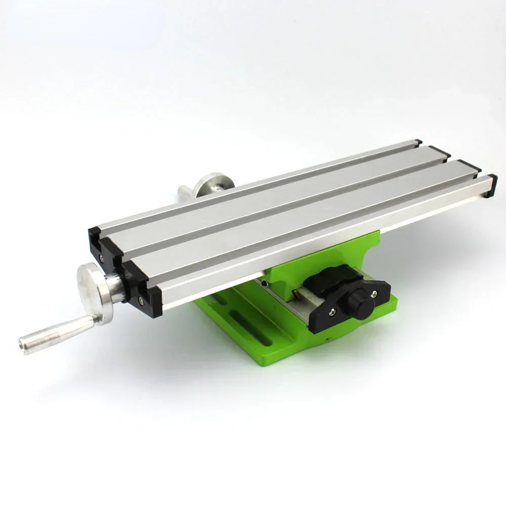 Mini Bench Drill Sliding Table Model Polishing Accessories Model Making Adjustable Cross Milling Machine Sliding Table