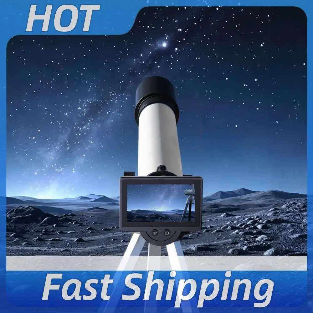 

WiFi Electronic Eyepiece with 4.3 Inch IPS Screen Telescope Camera Eyepiece Astronomical Telescope Accessories