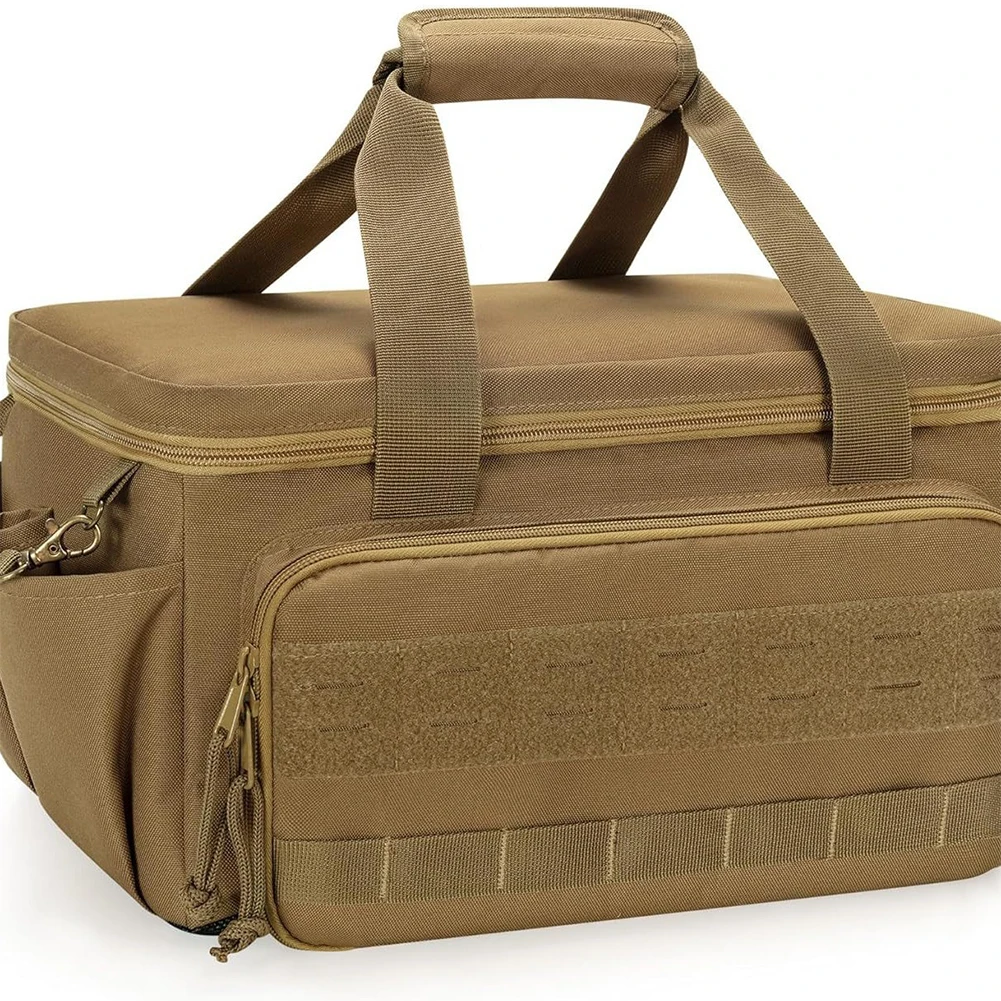14 Inch Heavy Duty Tool Bag with 5 Pockets Tool Organization Bag Hand Tools Carry Bag for Repairman Carpenters Handyman