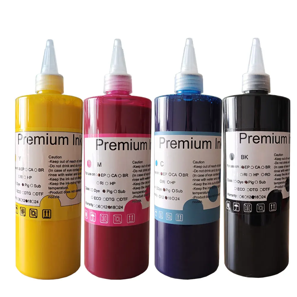 500ml Pigment Ink For Epson T9451 T9481 T9441 T902XL WF-C5210 WF-C5710 WF-C5290 WF-C5790 WF-C869Ra PX-S884 Printer Waterproof