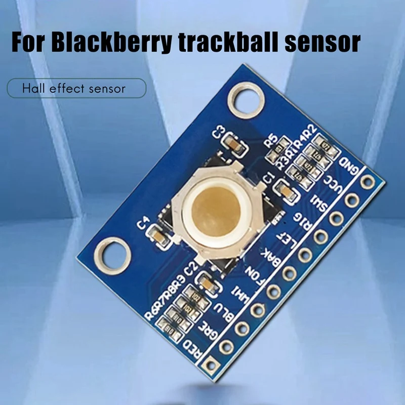 Blackberry Trackball Sensor Mouse Trackball Hall Effect Sensor 360° Trackball Multi-Function Module