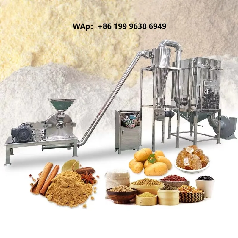 Industry Dry Food Ultrafine Spice Milling Mill Cumin Potato Flour Make Tomato Thyme Grind Grinder Powder Machine