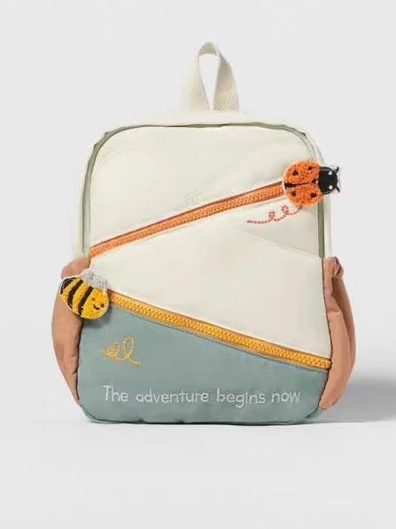 

Детская сумка Детская, украшение в виде животного, цветной рюкзак, школьная сумка