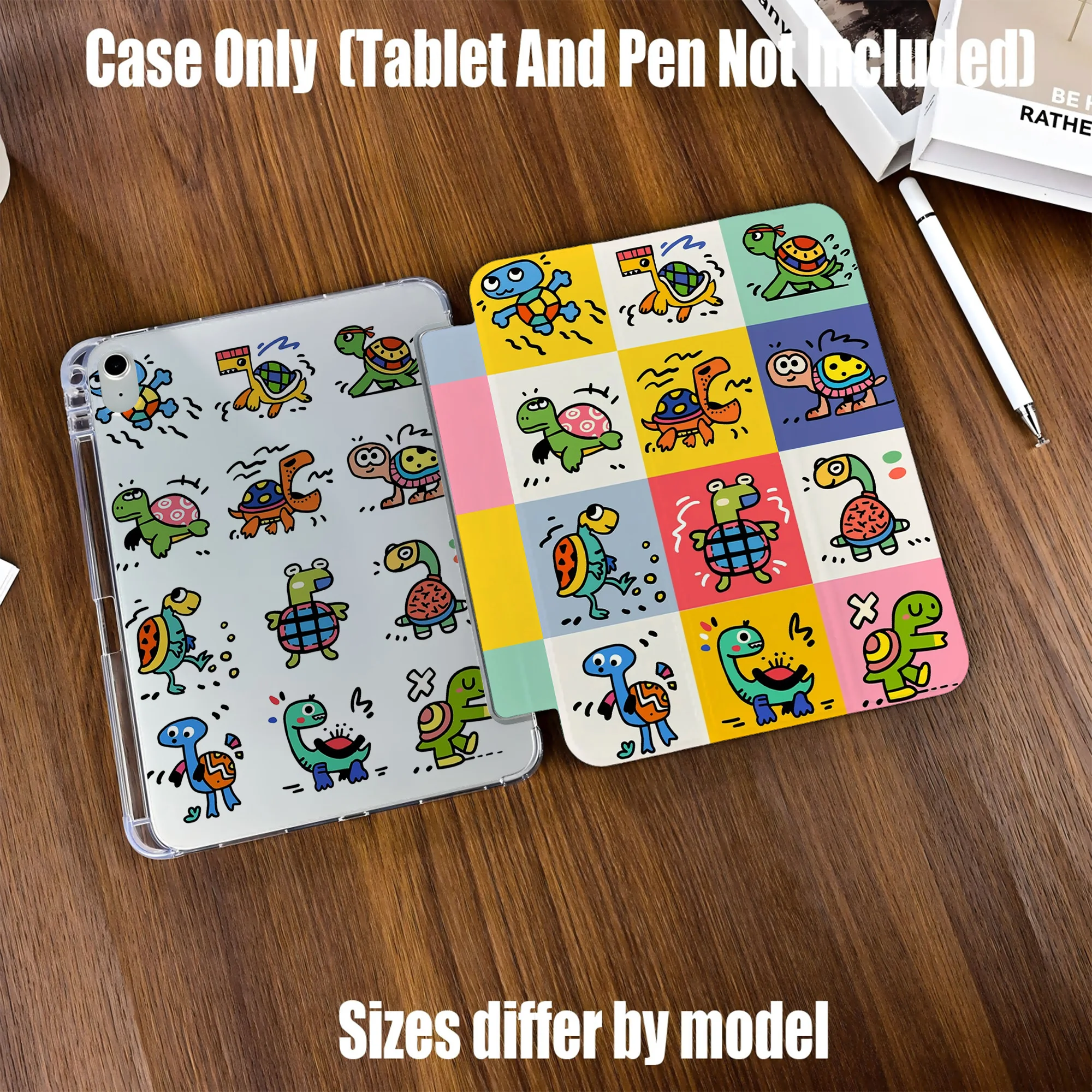Premium TPU Tablet Case for Samsung and Apple All Models Slim Fit Protective Cover，Shockproof Lightweight Durable