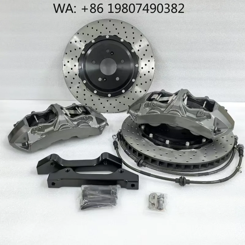 

380x34mm 6 Piston Front Brake Kit High Performance Racing Modified Caliper System For Classic Modern Performance Sports Sedan
