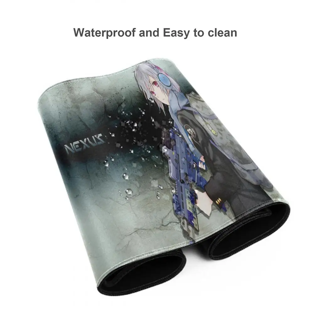 Anime Girl Mouse Pads PrintStream Gaming Mousepads 400x900 Large Mousepad Gamer Rubber Mat Company Desk Pad Design For CSGO