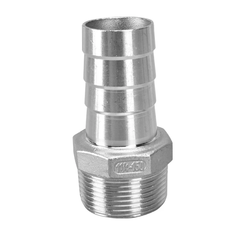 Conector de acoplamiento de junta de Pagoda, rosca macho BSP de acero inoxidable 1/2, 6mm, 8mm, 10mm, 12mm, 1/4 ", 3/8", 1/8 ", 304"