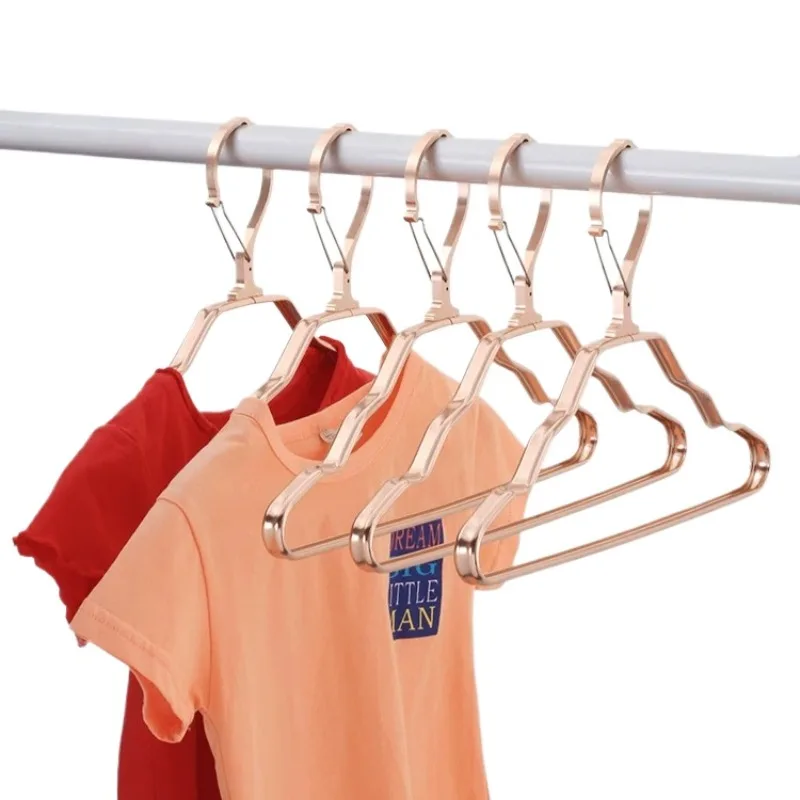 

Windproof Kids Clothes Hanger With Fixed Buckle, Anti Drop Anti Blow Hanger, Outdoor Balcony Children Garment Hanger For Drying