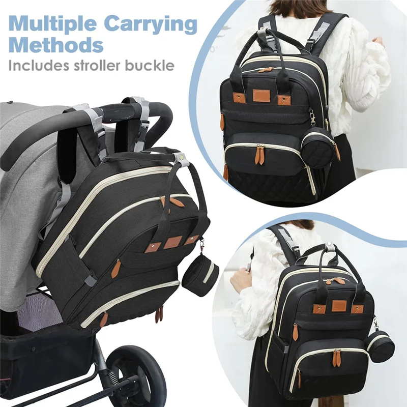 【OFF-SHELF】حقيبة ظهر قابلة للطي للأطفال متعددة الوظائف وقابلة للطي مع تغيير #3