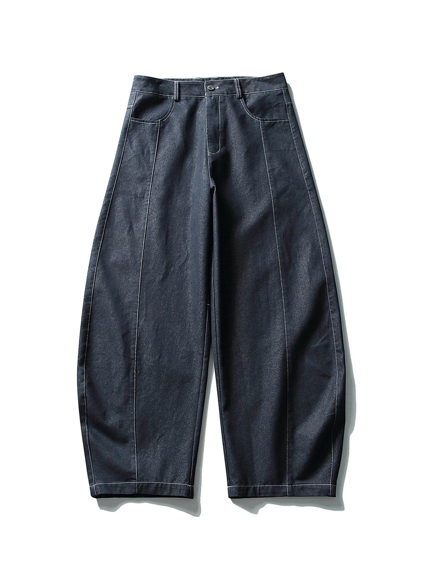 

Мужские джинсы в американском ретро-стиле, свободные, широкие, повседневные, весенние, из смесового хлопка и полиэстера