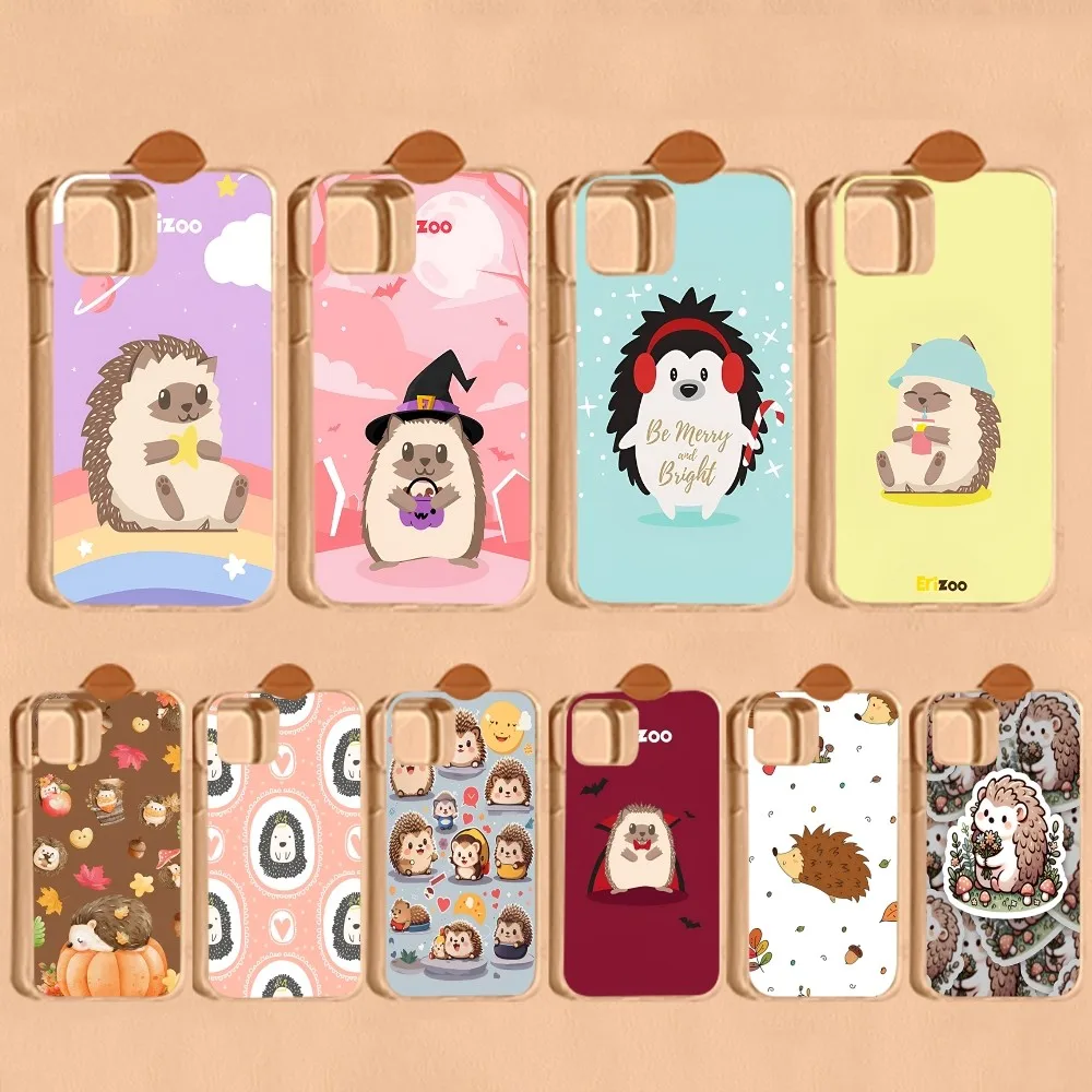

hedgehog animal Phone Case for iPhone 15 8 7 6 6S Plus X SE 2020 XR XS 14 11 12 13 Mini Pro Max Mobile Case