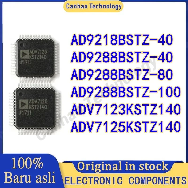 

ADV7123KSTZ140 ADV7125KSTZ140 AD9218BSTZ-40 AD9288BSTZ-40 AD9288BSTZ-80 AD9288BSTZ-100 QFP48 Brand New Original IC Chip