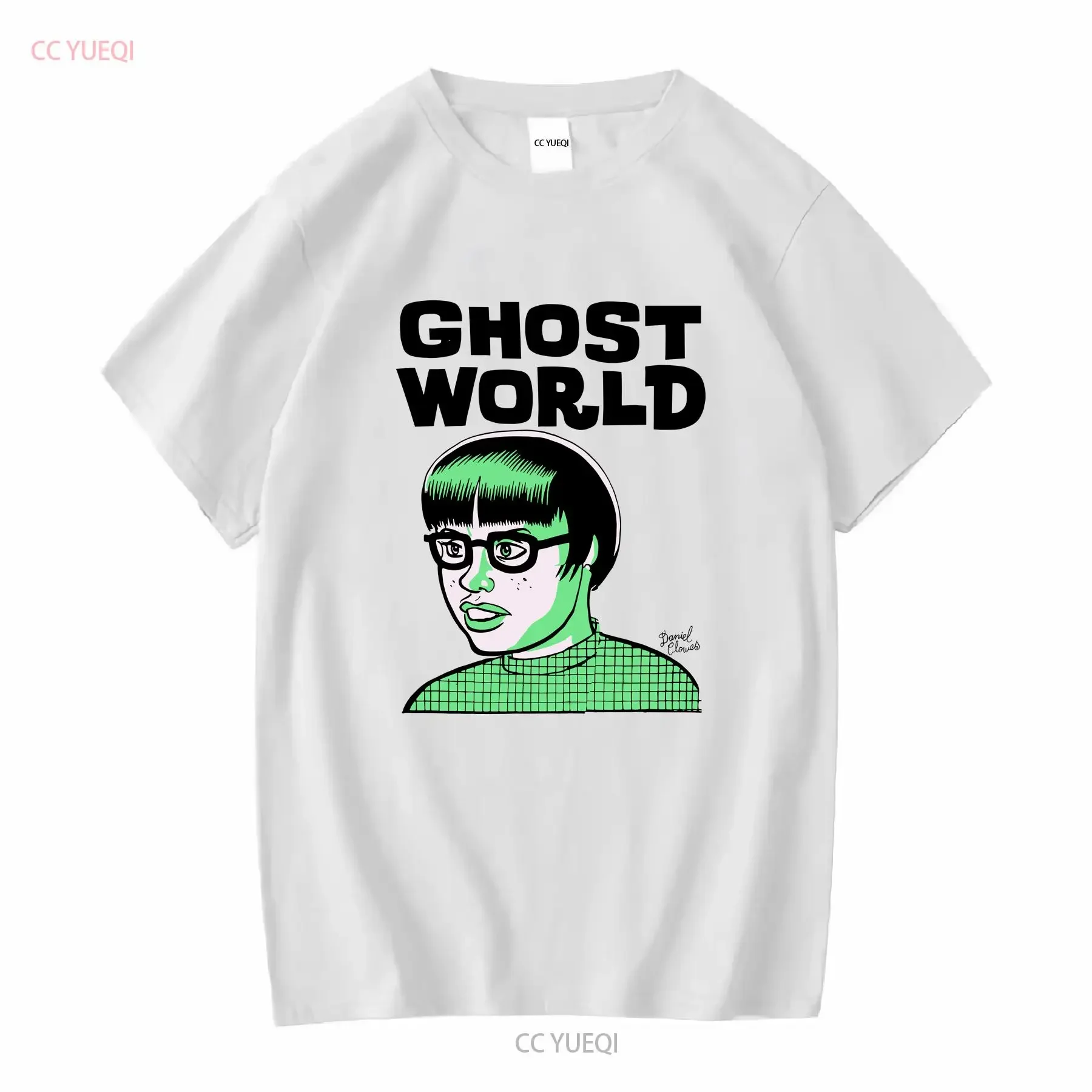 Daniel Clowes Ghost World T Shirt 90s Comic Novel Fantagraphics Artist XL long or short sleeves vintage Washed