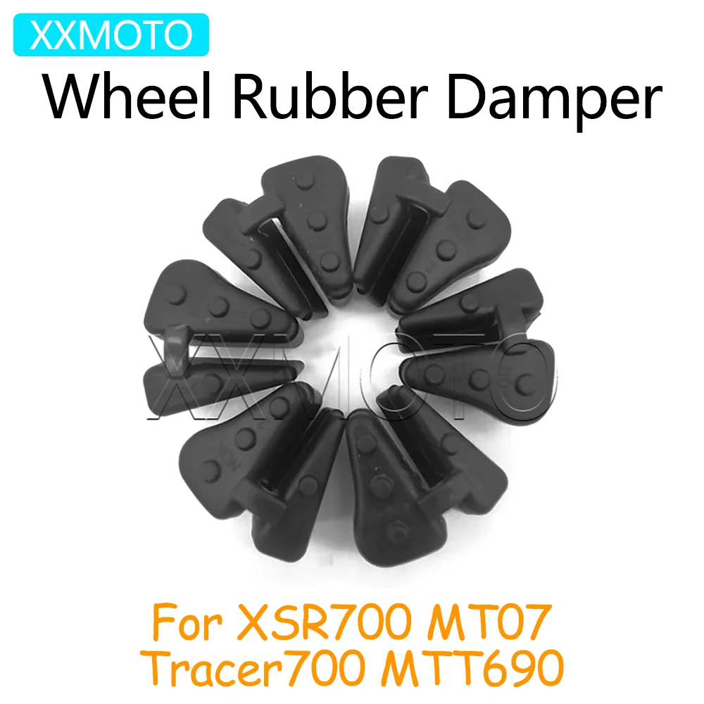 

For Yamaha XSR700 16-24 MT07 14-24 Tracer700 20-24 Tracer XSR 700 MT 07 Hub Damper Rear Wheel Drum Rubber Sprocket Buffer Damper