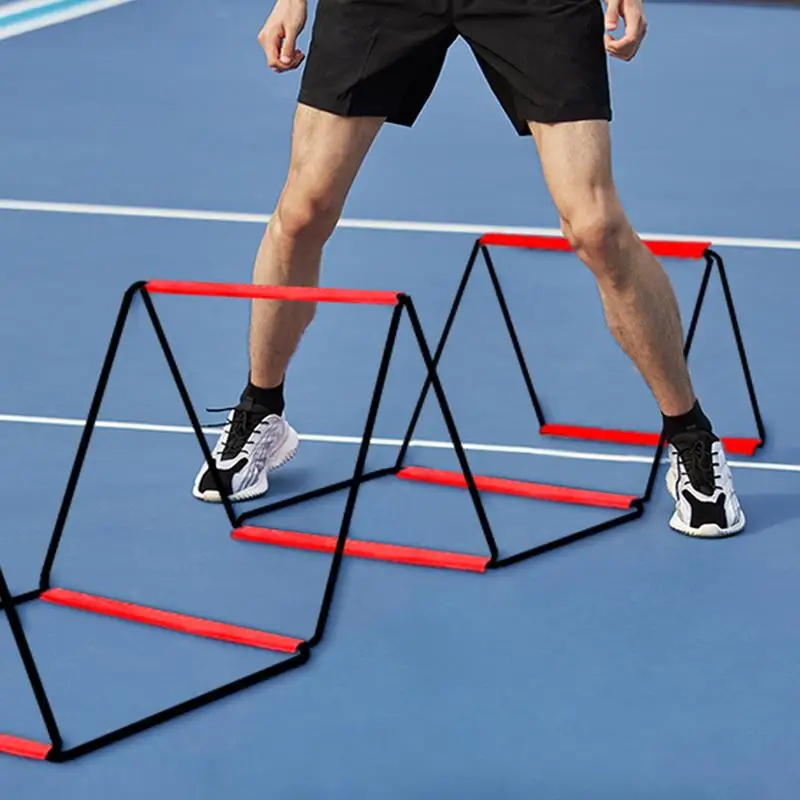 

Football Training Ladder With Storage Bag Muti-Purpose Soccer Training Jump Ladder Agility Speed Ladder For Speed Training